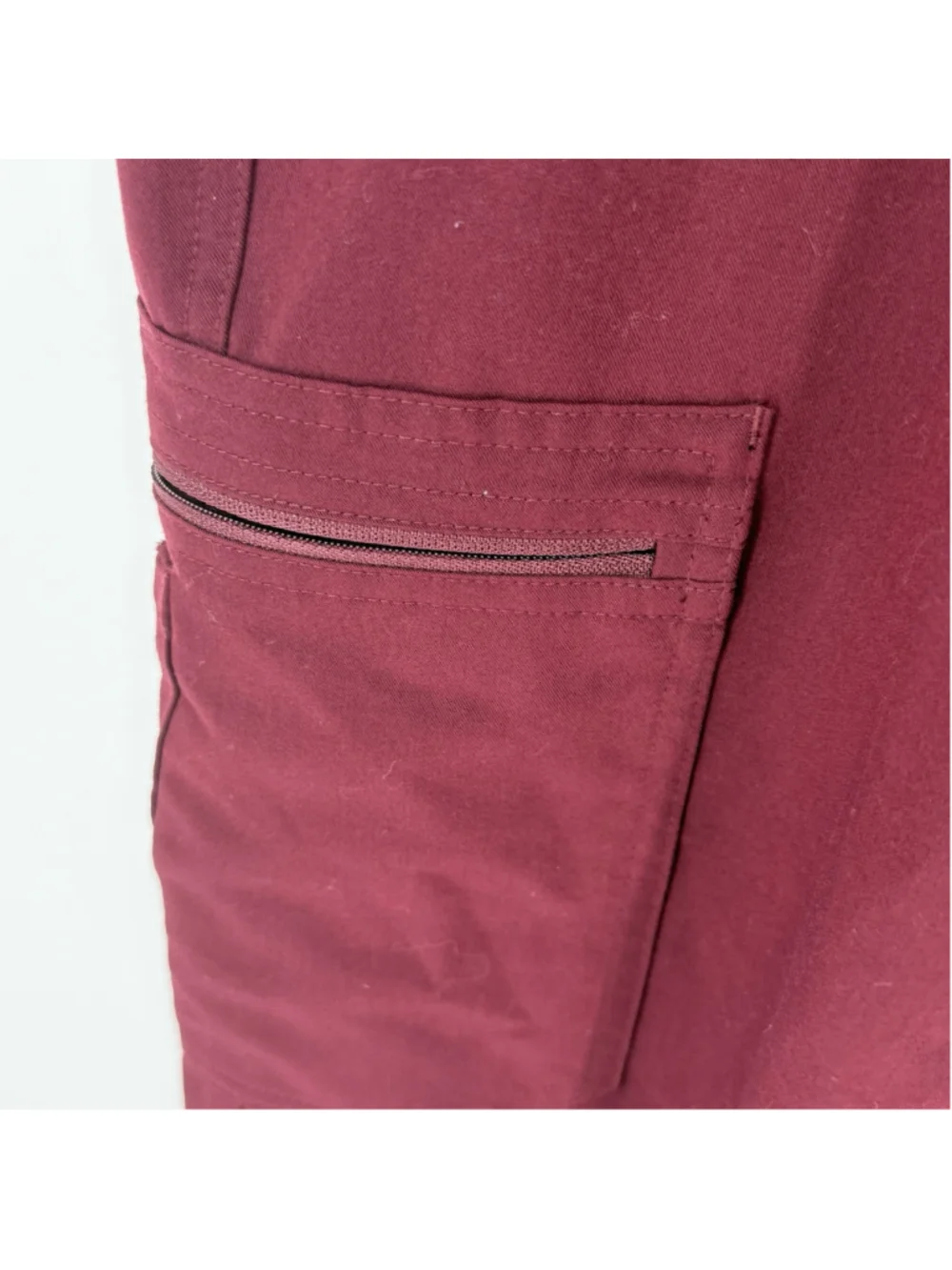 Figs Cairo Cargo Scrub Pants Burgundy Men’s Size XL